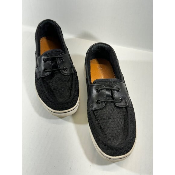 Bernie Mev mens shoes 39 Black Lace Up Comfort loafers - Picture 3 of 16